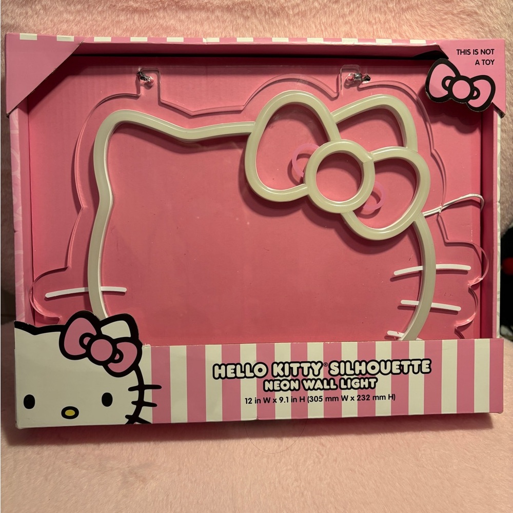 Hello Kitty Pink Neon Wall Light